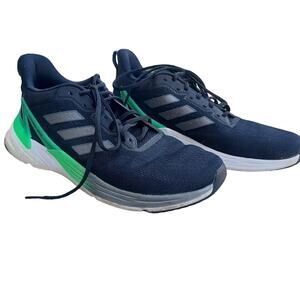 Adidas Response Men's Running Sneaker Black/Iron Metallic/ Grey Mens 10.5